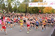Start des München Marathon 2012, Gruppe A (©Foto: Martin Schmitz)